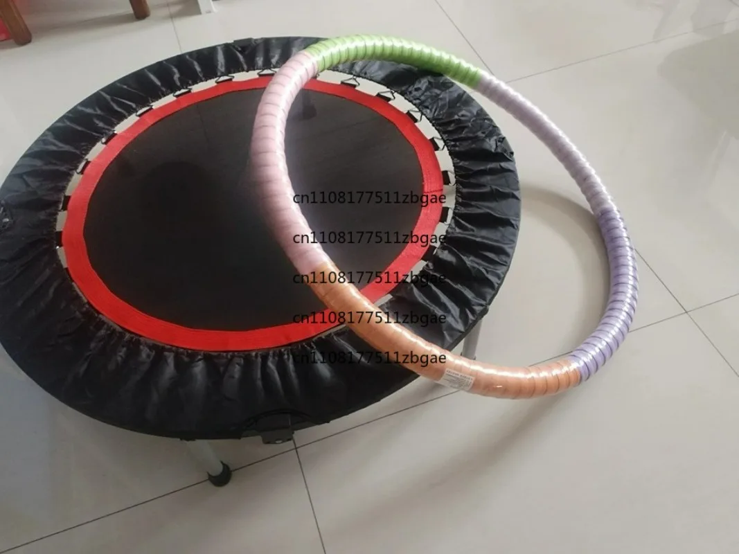 for Easy Storage Professional Safety Small Trampoline Bold Strong Rope Silent Non-slip Pad One-button Foot Tube Removable