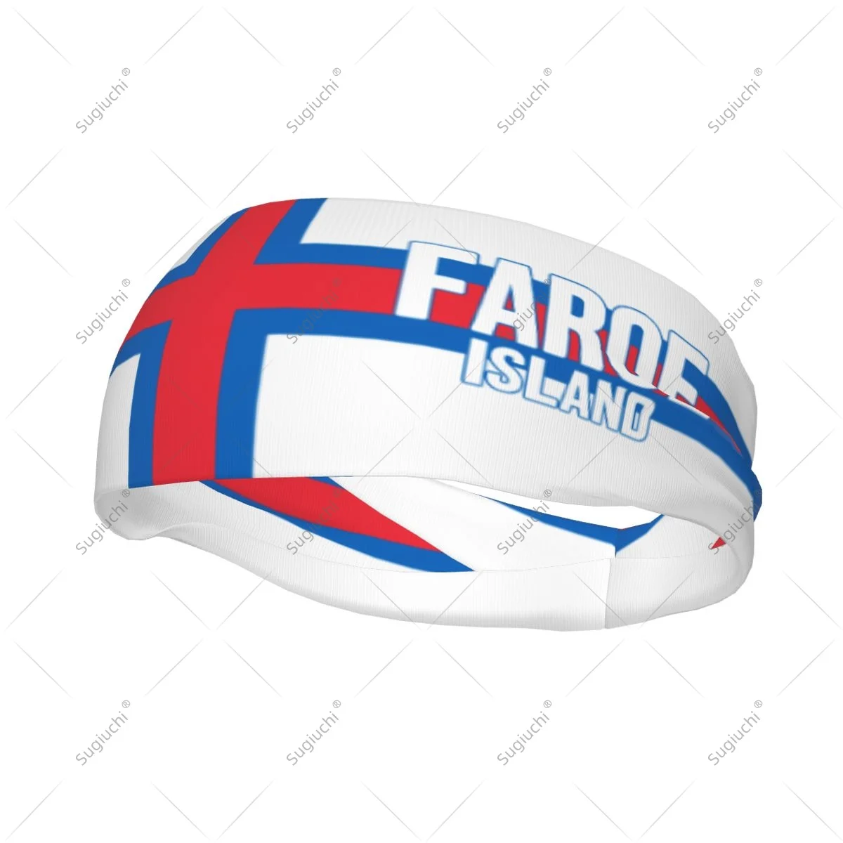 

Men Women Faroe Islands Flag Elastic Wide Headbands For Yoga Fitness Tennis Running Gym Sports