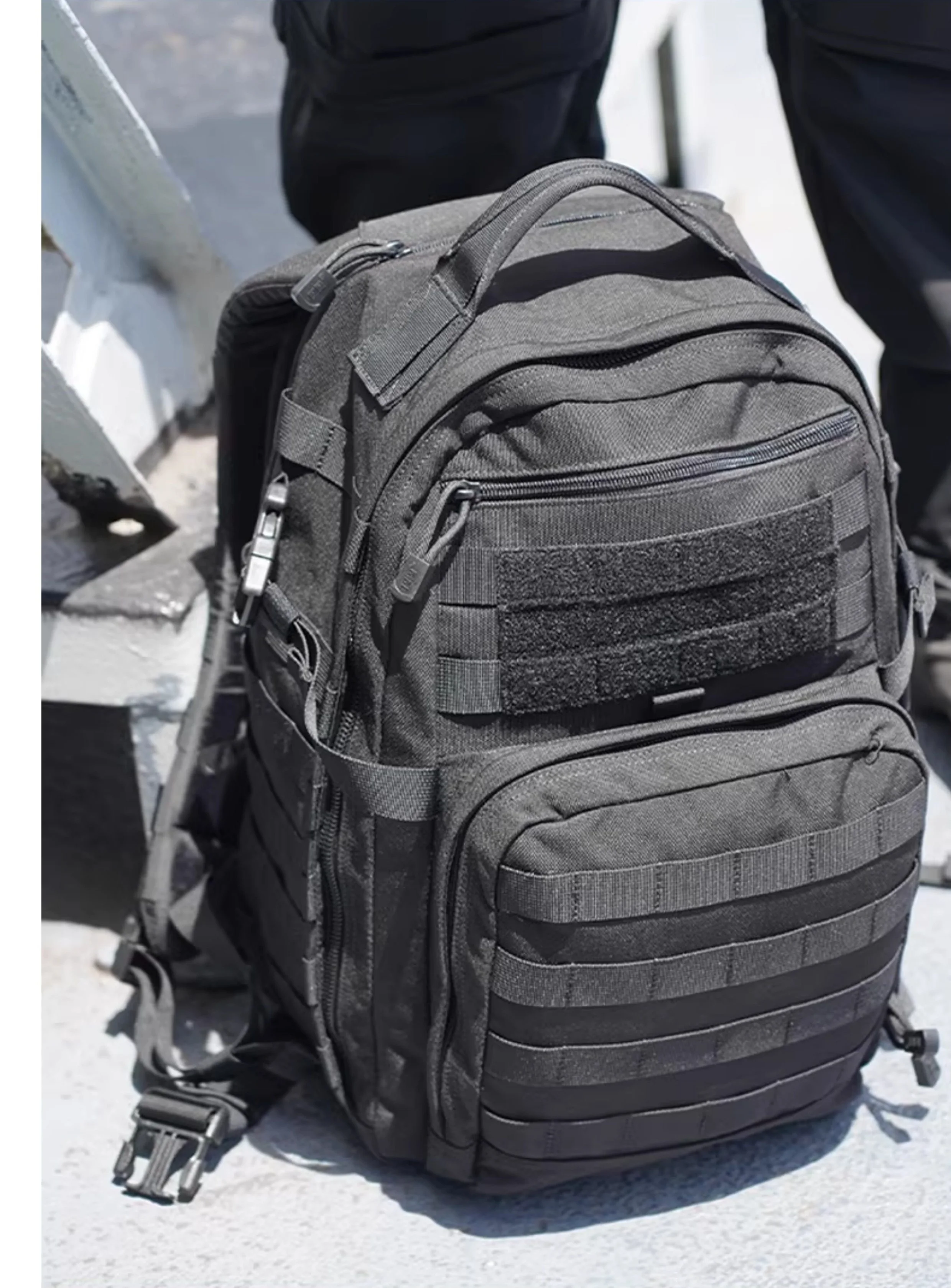 24L Tactical Backpack - Nylon 1000D Outdoor Mountaineering Backpack Commuter 12 Hour Equipment Bag