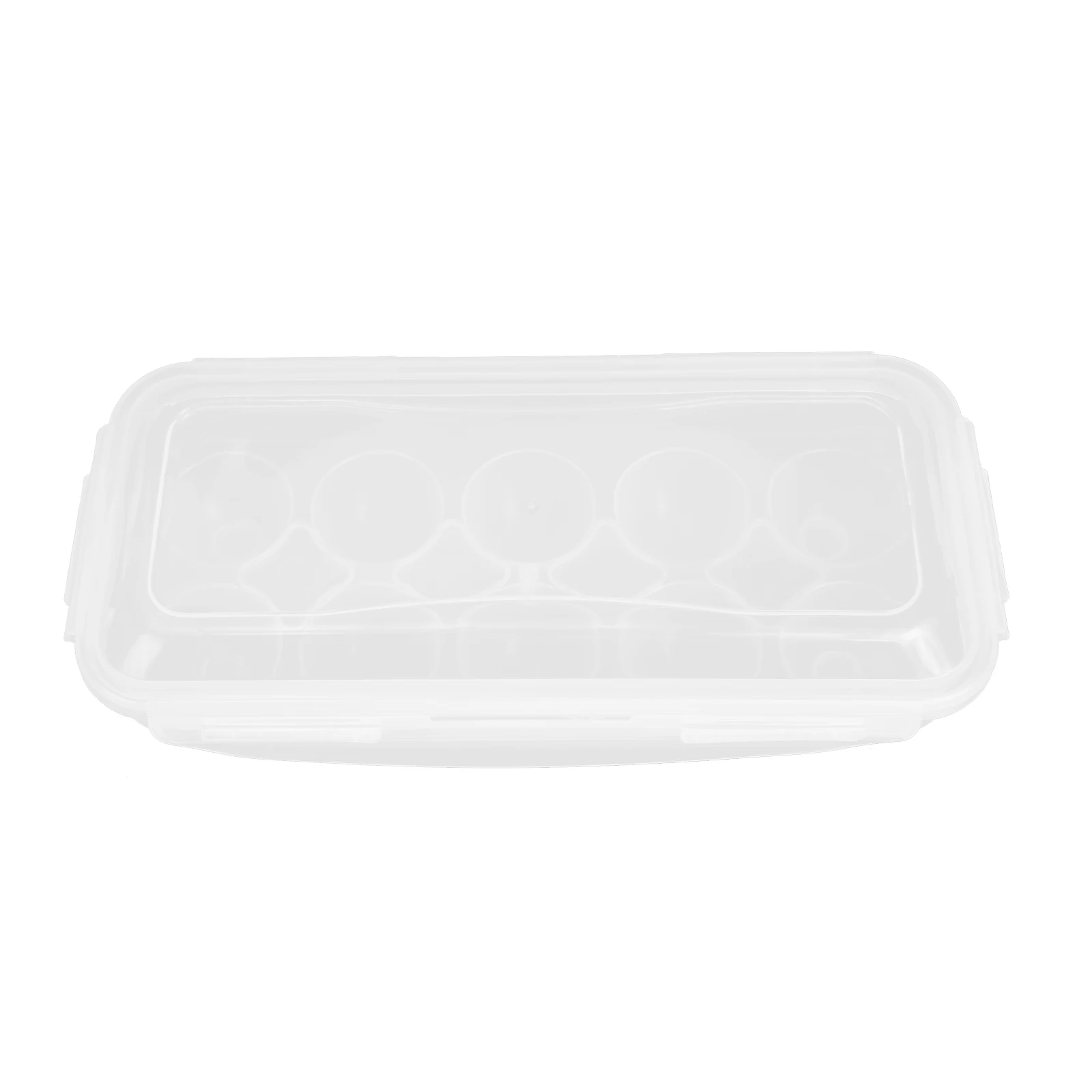 

Plastic Egg Storage Box Large Capacity Household Organizer Refrigerator Container Transparent Case Space Saving Multi Grid