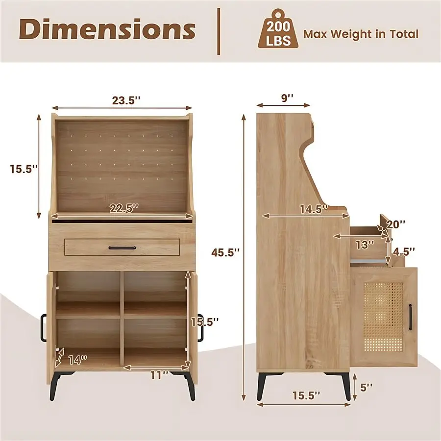 Kitchen Pantry Cabi…