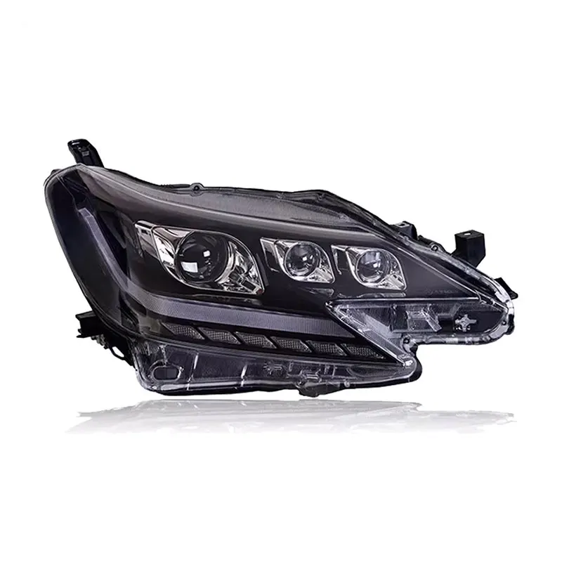 

car accessories Head Lamp-for Toyota Reiz Mark X LED Headlight 2013 2014 2015 New Reiz DRL Daytime Running Light Bi-Xenon HID