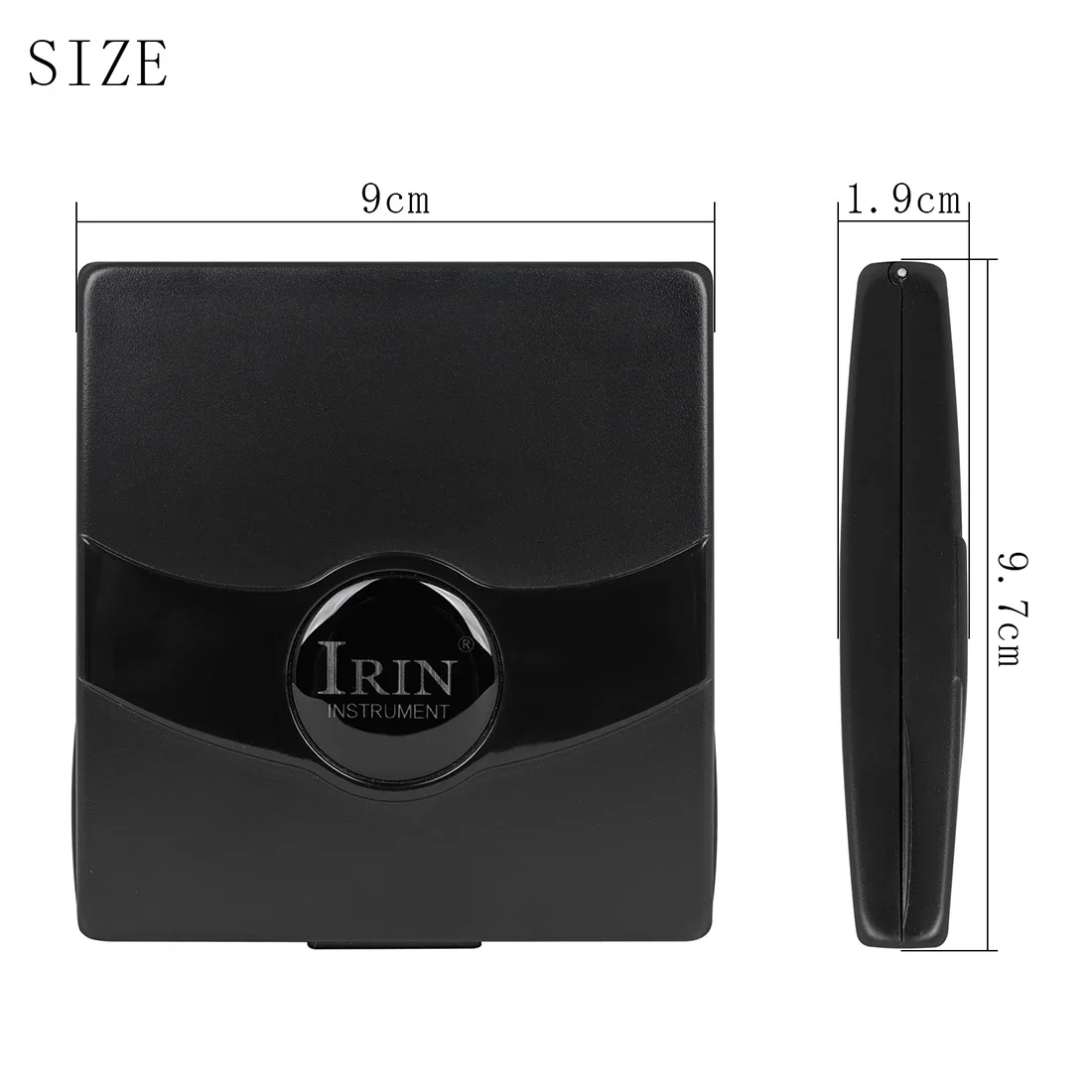 IRIN Saxophone Reed Case Portable ABS Saxophone Reed Clip Box Double Deck 8 Reed Case Woodwind Instrument Parts & Accessories