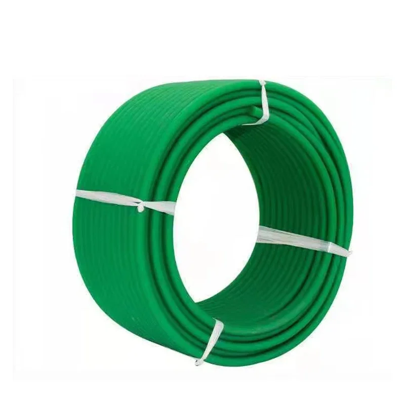 الأخضر الخشنة البولي يوريثين الصلبة بولي PU حزام مستدير حزام مستدير محرك حزام 1.5/2/2.5/3/3.5/4/4.5/5.5/6/7/8/9/10/11/12/15 مللي متر ~ 18 مللي متر