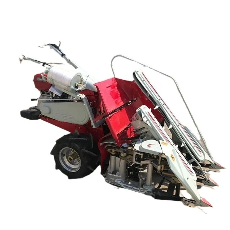 Rice and wheat harvesting and baling integrated machine, fully automatic self-propelled multi-functional cutting and baling