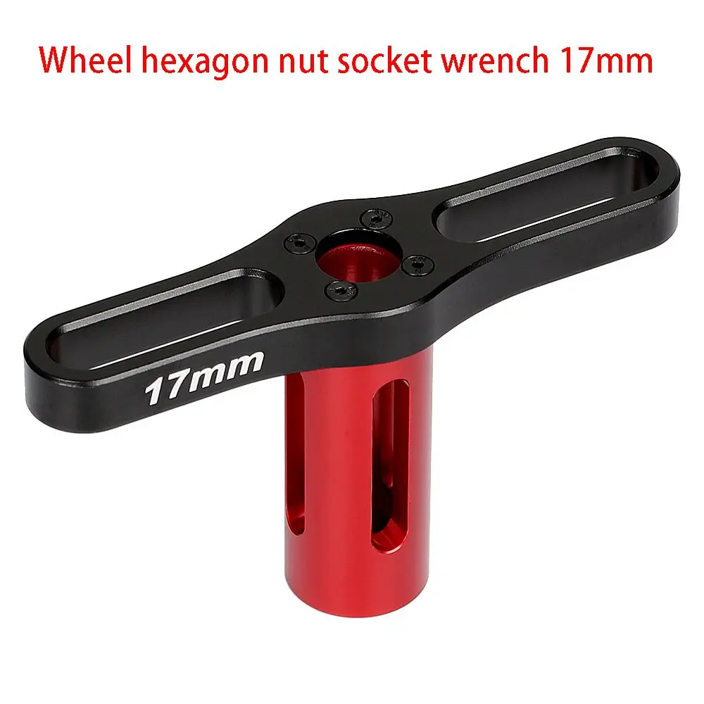 

Durable For Truck X-Maxx 1/8 For Off-road RC Truck Car RC Parts RC Car Accessories Sleeve Wrench Metal Tools Wheel Hex Nuts