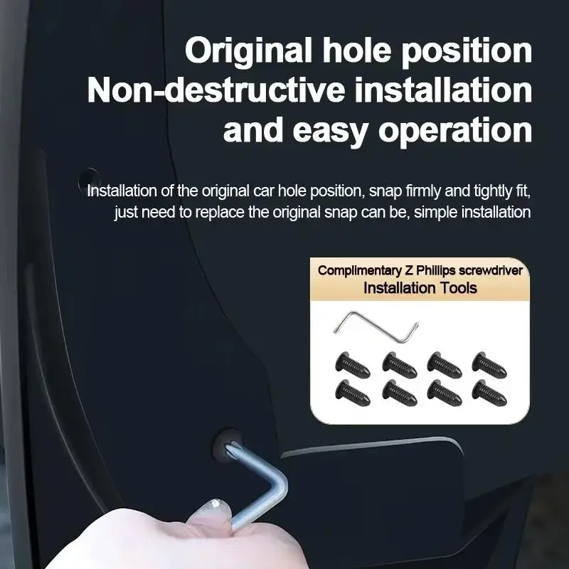 Car Mud Flaps For Volkswagen VW Golf 8 Accessories MK8 R-Line GTI GTD GTE Hatch Variant 2020 2021 2022 Car Wheel Splash Mudguard