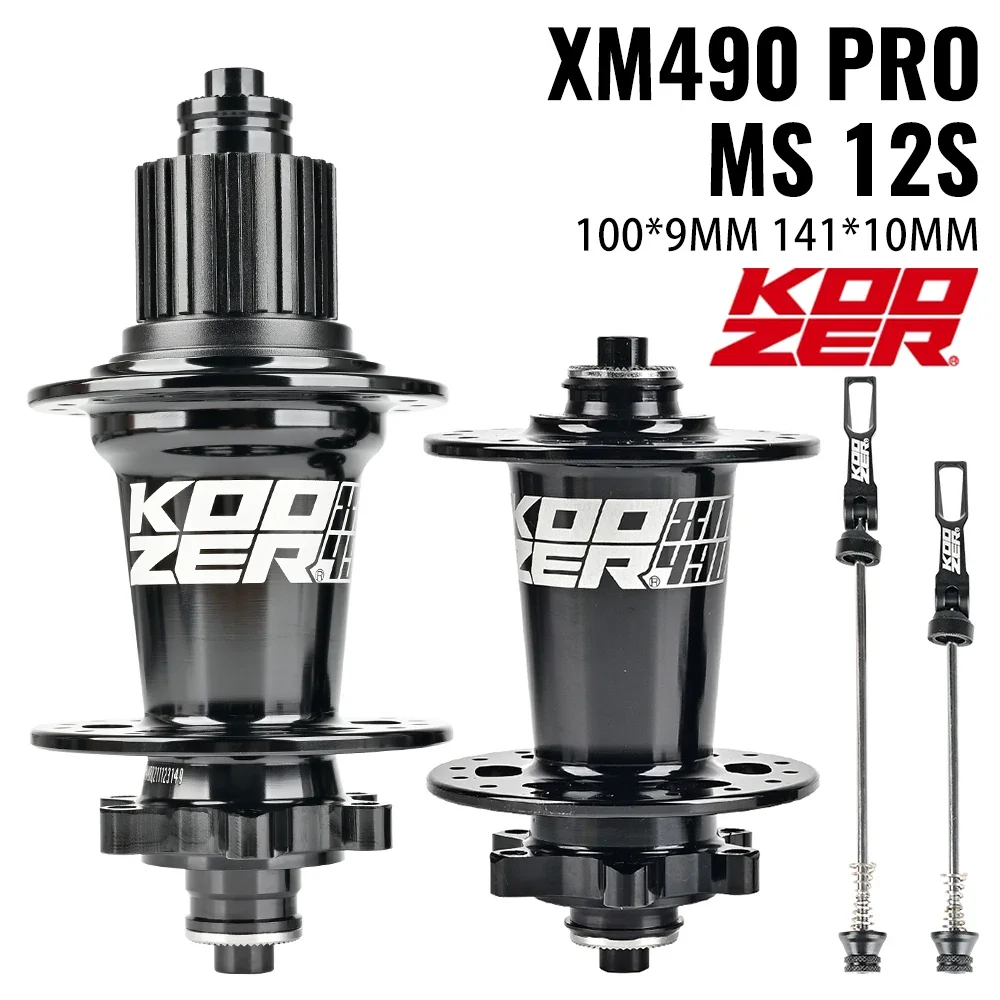 

KOOZER Boost Hub 4 подшипника MTB Hubs 6 Pawls QR 141X10mm 28H/32H Ступица для горного велосипеда для Shimano HG MS Micro Sram XD 12S