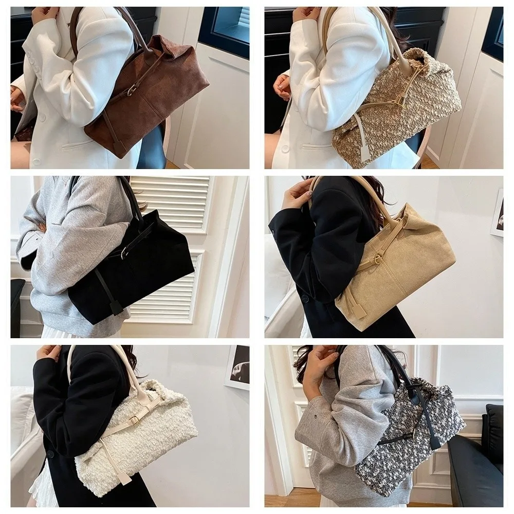 أنيقة الخريف الشتاء حمل حقيبة بولي Leather الجلود بلون تنوعا Commutingr حقيبة خمر نمط بسيط فو الجلد المدبوغ حقيبة يد #6