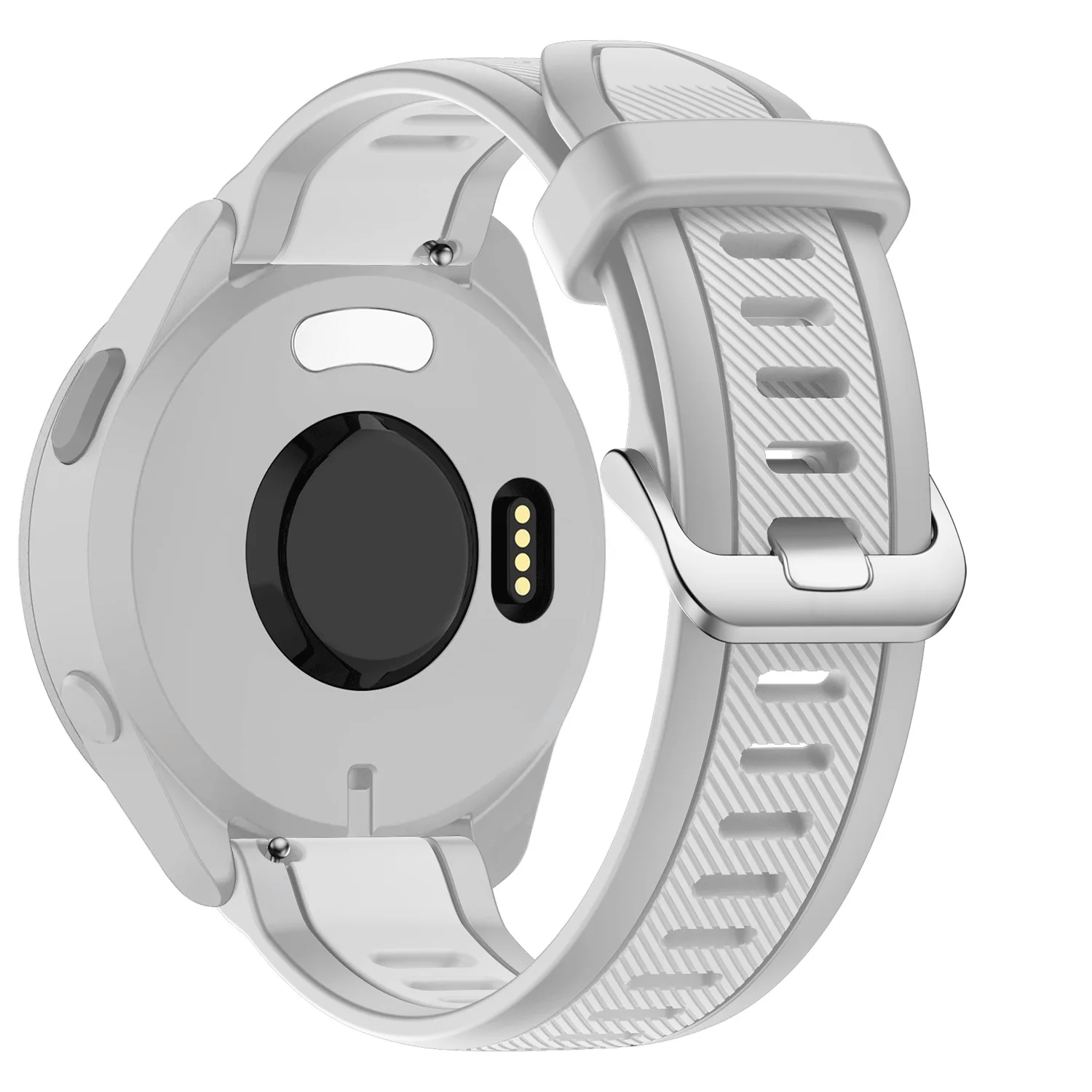20 22mm Silicone Strap For Garmin Venu 3/2 Plus Vivoactive 3/3music/4/5 Forerunner 165/158/168/245/255/265/645 music Watch Band