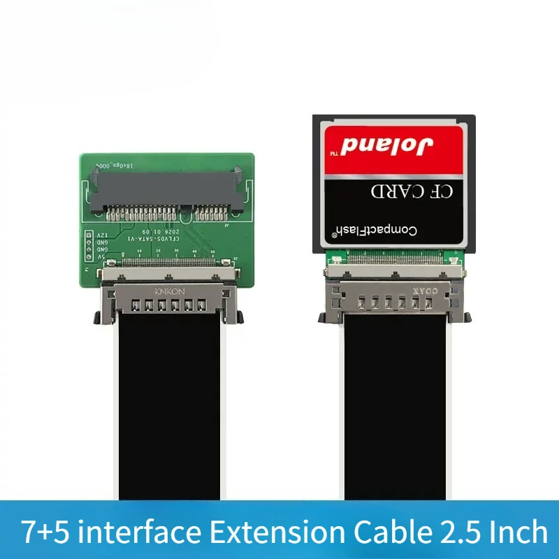 CF to SATA Adapter Extension Cable Compact Flash CF Card To 7+15Pin SATA Hard Disk Converter Expansion Card For 2.5 Inch HDD SSD