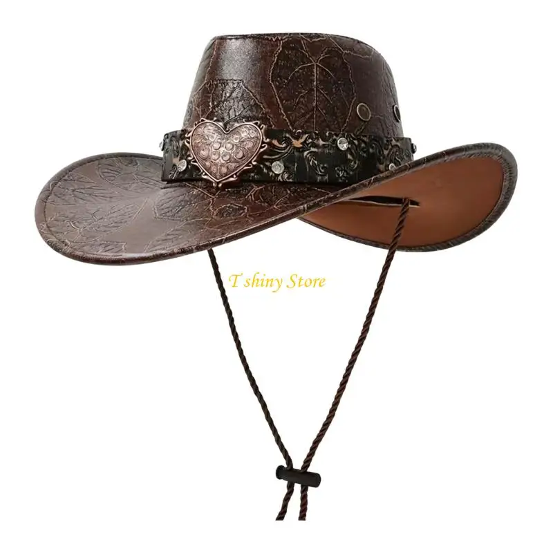 n58f-ファッショナブルなラウンド-カウボーイ-キャップ-ウール-ブレンド生地-fedoras-キャップ-コンサートやロードトリップ用-日常やフォーマルな機会の小道具