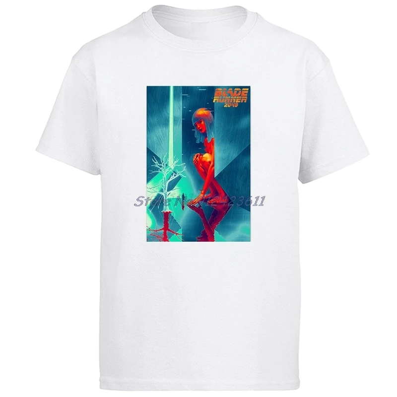 ?Blade Runner 2049 Rick Deckard Rachel Joi Graphic T Shirts New Shirts And T-Shirts Cotton Short Sleeve T-Shirts Mens Clothes