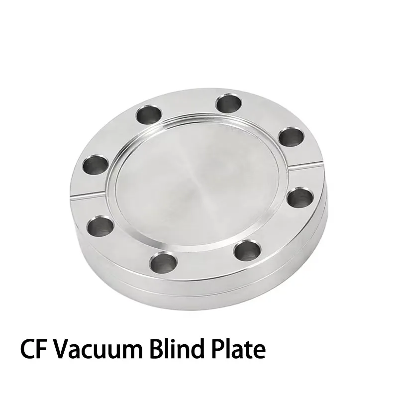304 316L Stainless Steel CF Vacuum Blank Blind Plate CF16 CF25 CF35 CF50 Flange Plug for High Vacuum Fitting Parts