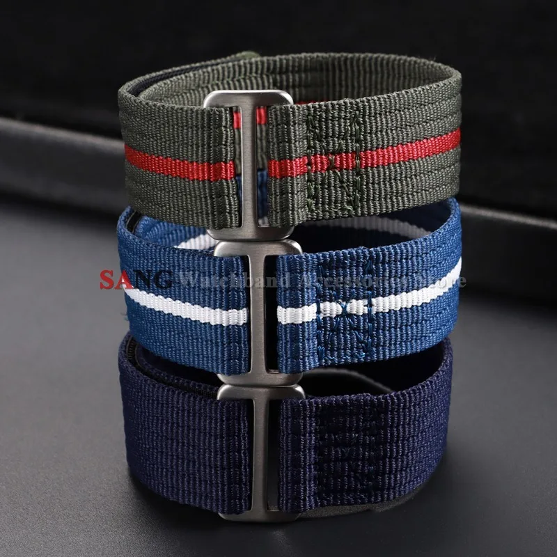 20mm 22mm Canvas Nylon Military Strap for Seiko for Omega Nylon Watch Band Bracelet for Tudor Band Universal Men Women Wristbelt