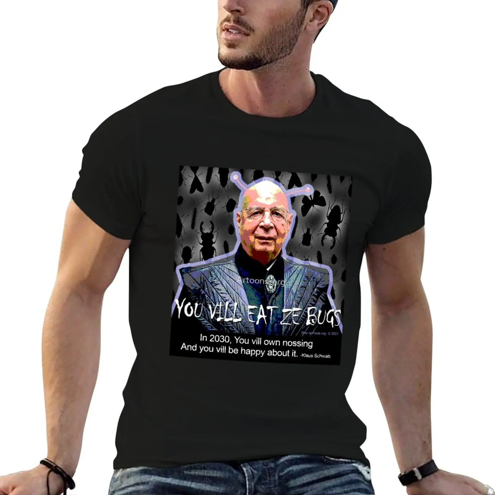 You Vill Eat Ze Bugs T-Shirt quick-drying cute tops vintage t shirt men