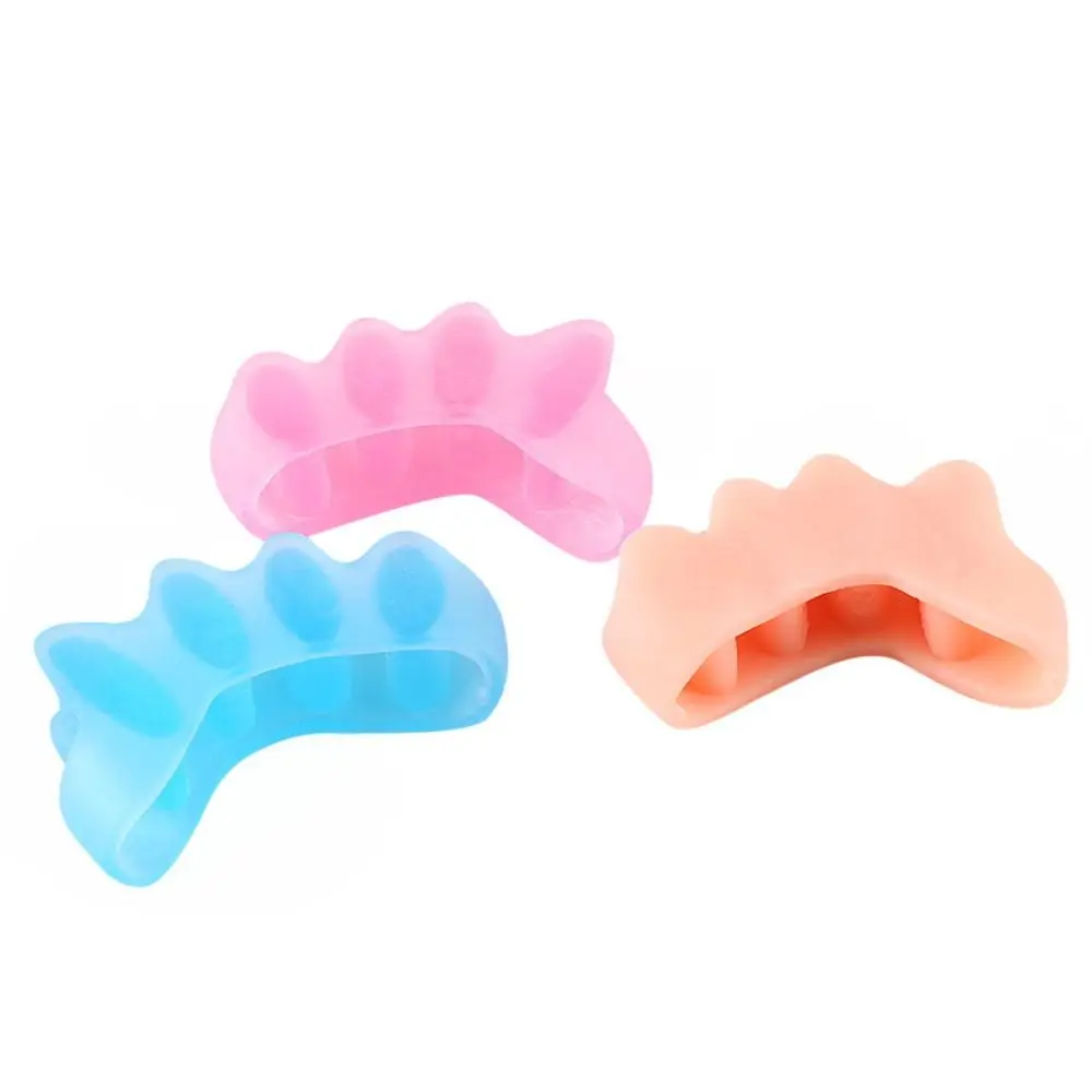 Spreader Toe Separator Straightener For Pedicure Valgus Corrector Toe Separator Toe Orthopedic Products Five-Hole Toe Divider