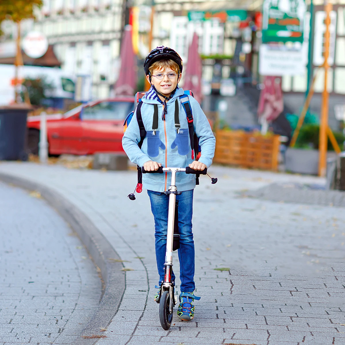 

2Pcs Professional Ergonomic Glove Clip Holder Wear-Resistant Corrosion-Resistant Outdoor Winter Black Glove Clip