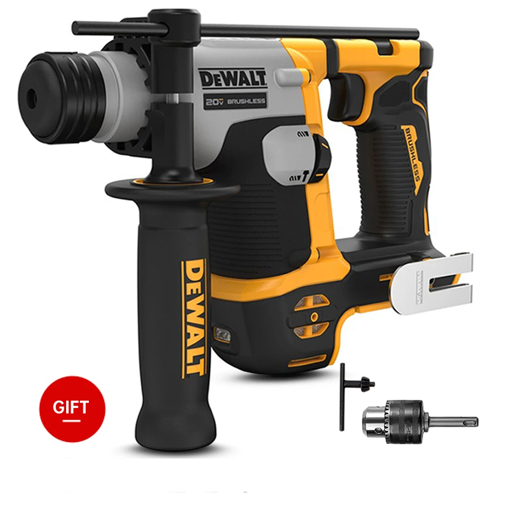 DeWalt DCH172 Compact Hammer Cordless Rechargeable Hammer Drill 5/8 Inch 20V MAX Hammer Bare Metal 