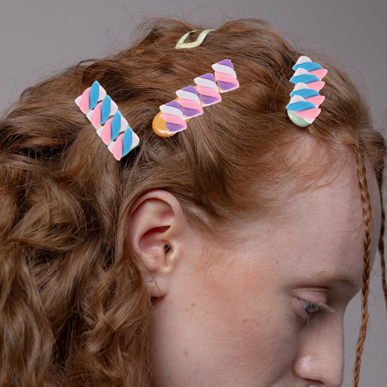 

60 шт. керамические аксессуары для канцелярских принадлежностей, коробка, декор, материал для рукоделия, форма сладкой ваты, чехол для телефона «сделай сам», ювелирные изделия, подарок для вечеринки