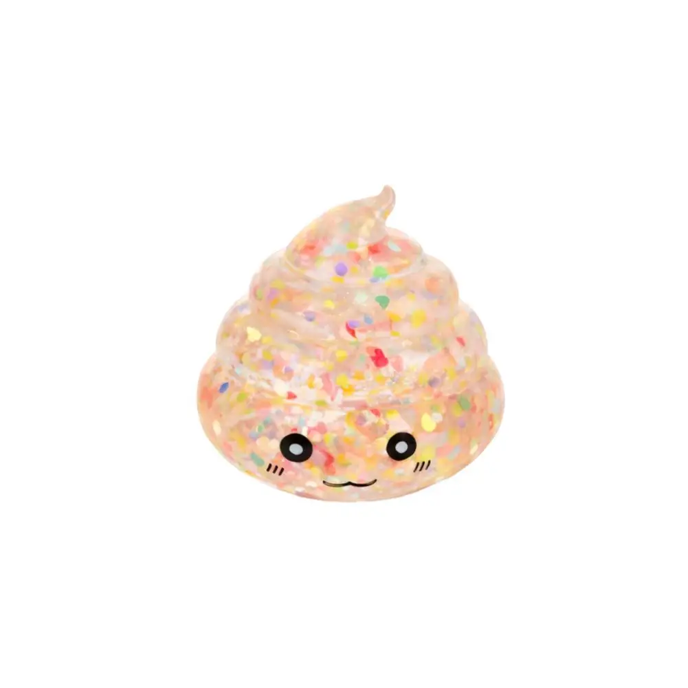 Simulatie Dumpling Knijpspeelgoed Squishy Kleurrijke Glitter Anti Stress Stress verlichten voor kinderen Volwassenen Stressverlichtend speelgoed