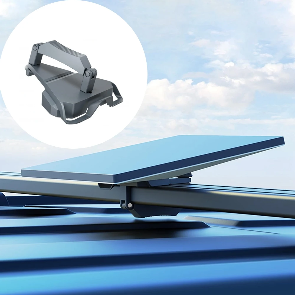 Roof Rack Mount For Starlink Mini RV Anti-Theft Car Roof Mounting Kit Aluminum Mount Not to Be Mounted on Round Profile Bars