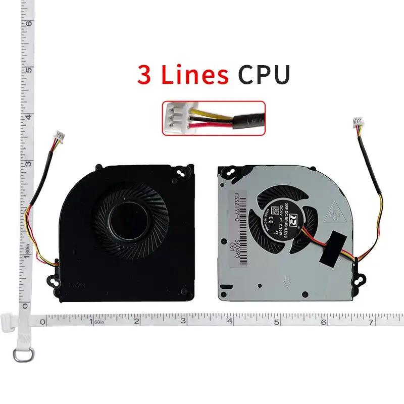 Laptop CPU GPU Cooling Fan For Hasee T96E T96C T97C T97E 9000 Z7-KP7 Pro T6 T7-C2 Z7-KP7G2 for Clevo P950 P950HR P950ER P955hr