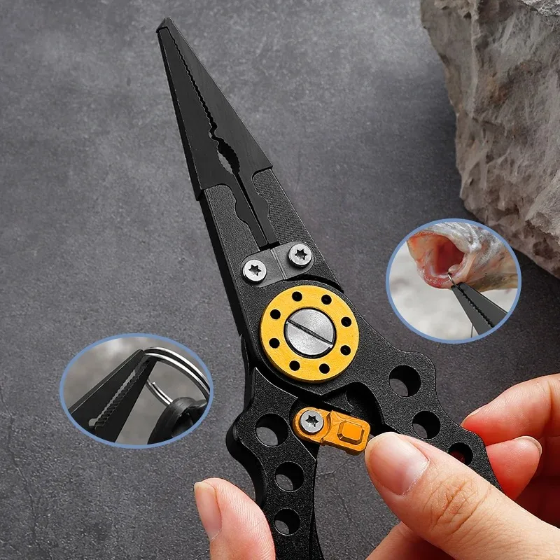 Multifunctional Fishing Tool Set Salt Water Freshwater Fish Clamp Scissors