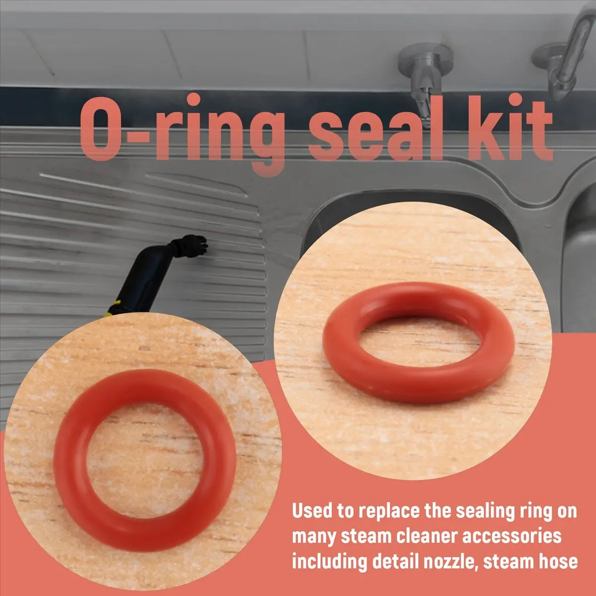 

AT52 O-Ring Rubber Ring 10 Packs Suitable for Karcher SC2 SC3 SC4 SC5 CT10 Steam Cleaner