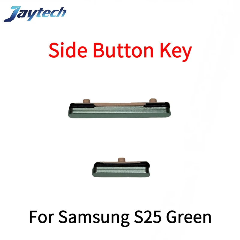 10 قطعة زر حجم الجانب + زر تشغيل/إيقاف التشغيل مفتاح مجموعة استبدال جزء لسامسونج S25 FE الترا