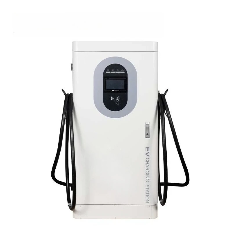 90kw-120kw Powerful Electric Auto Charging Piles DC Fast EV Charger Station Floor-Mounted for Car Charging