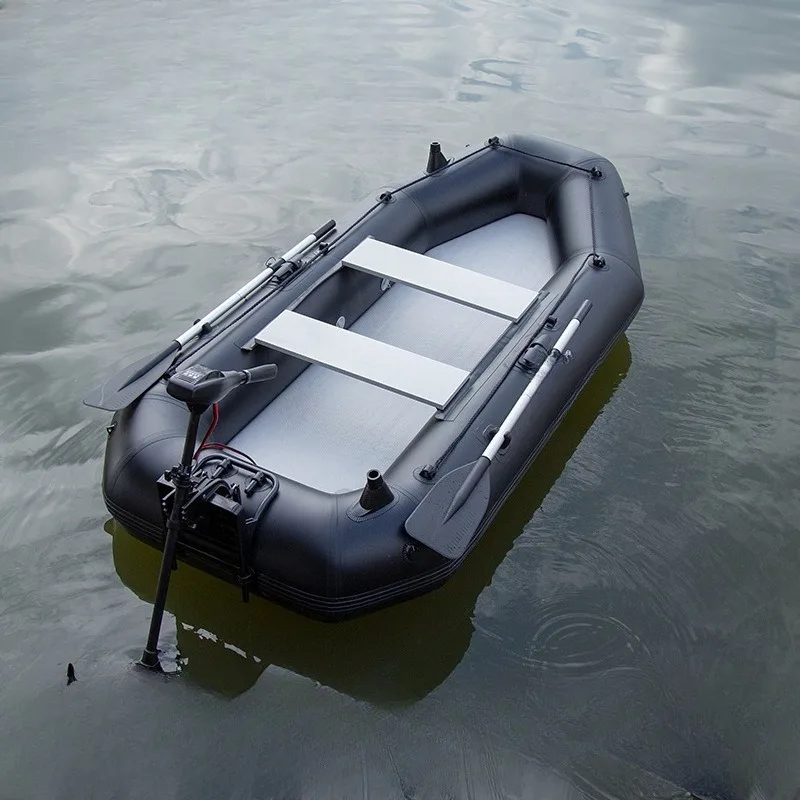 Fishing boat Luya wire raft fishing boat, inflatable portable mesh rubber boat, assault boat kayak