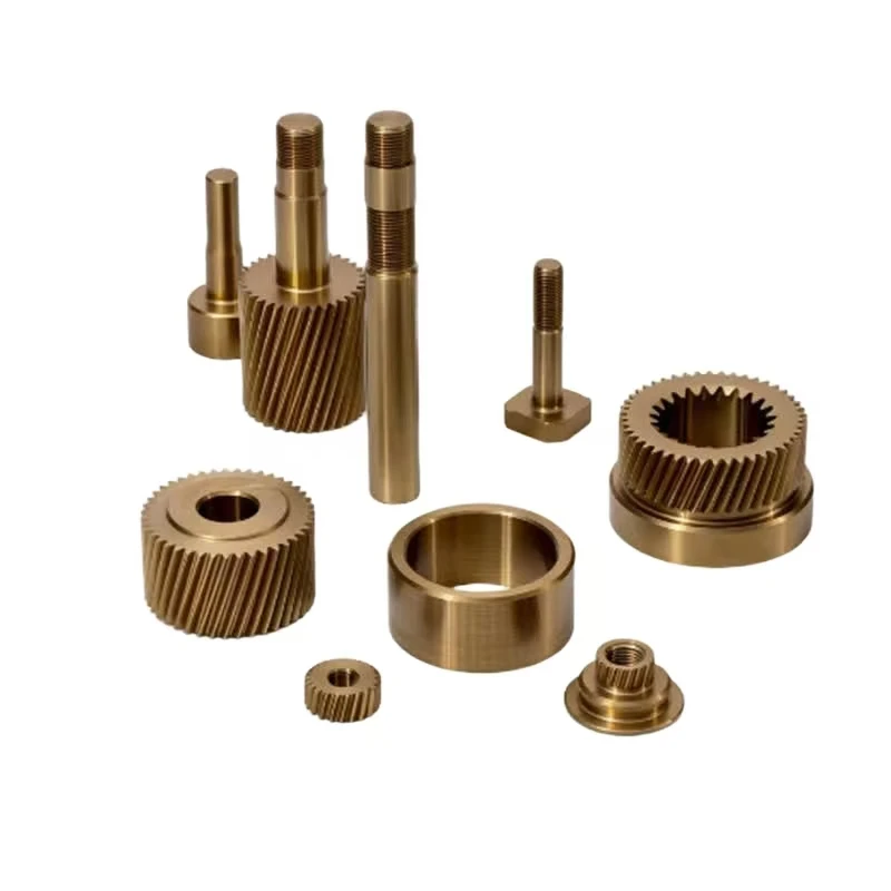 

Specializing in High Quality Customized CNC Machining Services Brass Gears Axles and Sleeve Components in Various Specifications