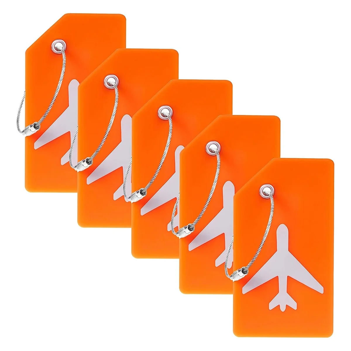 

Silicone Luggage Tags Luggage Handbag Travel Suitcase Tags with Name Card Quick Discover Luggage