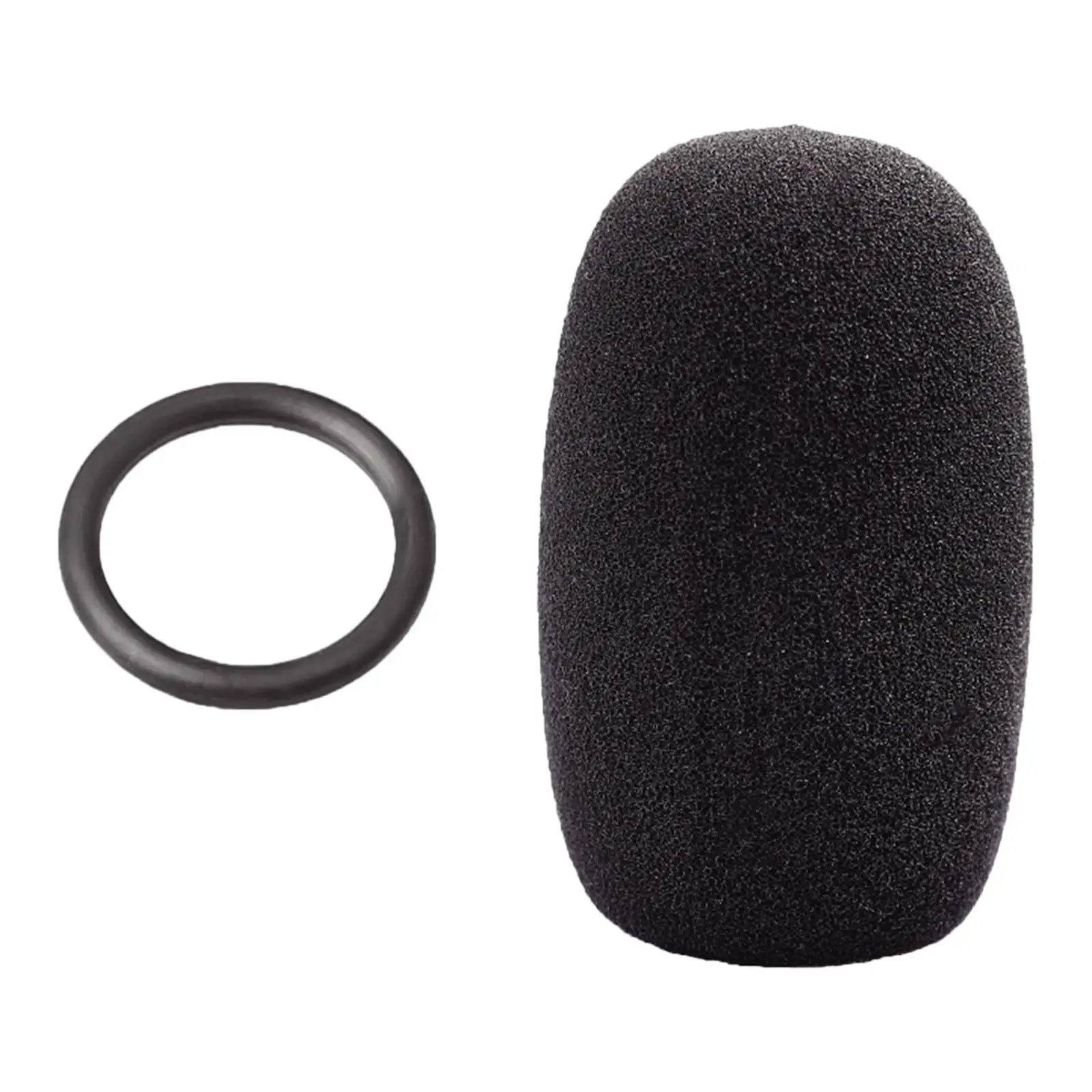 Multipurpose Microphone Cover Anti Wind Noise Easy Install Sponge Windscreen Sleeve for David Clark Headset