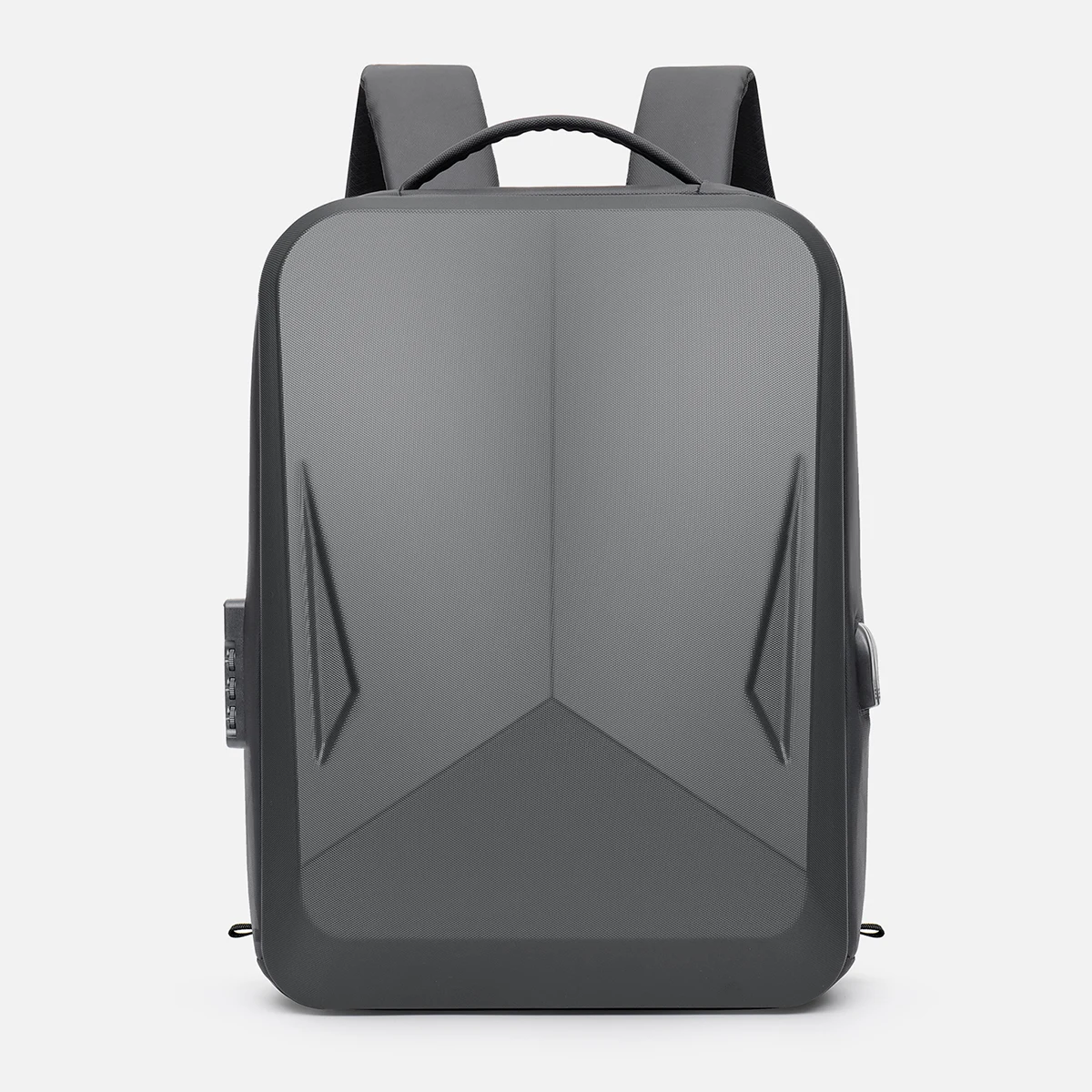 myco Erweiterbarer Computer-Rucksack für Herren, großes Fassungsvermögen, für Geschäftsreisen, Gepäcktasche, E-Sports-Spiel, Hartschalen-Rucksack 6