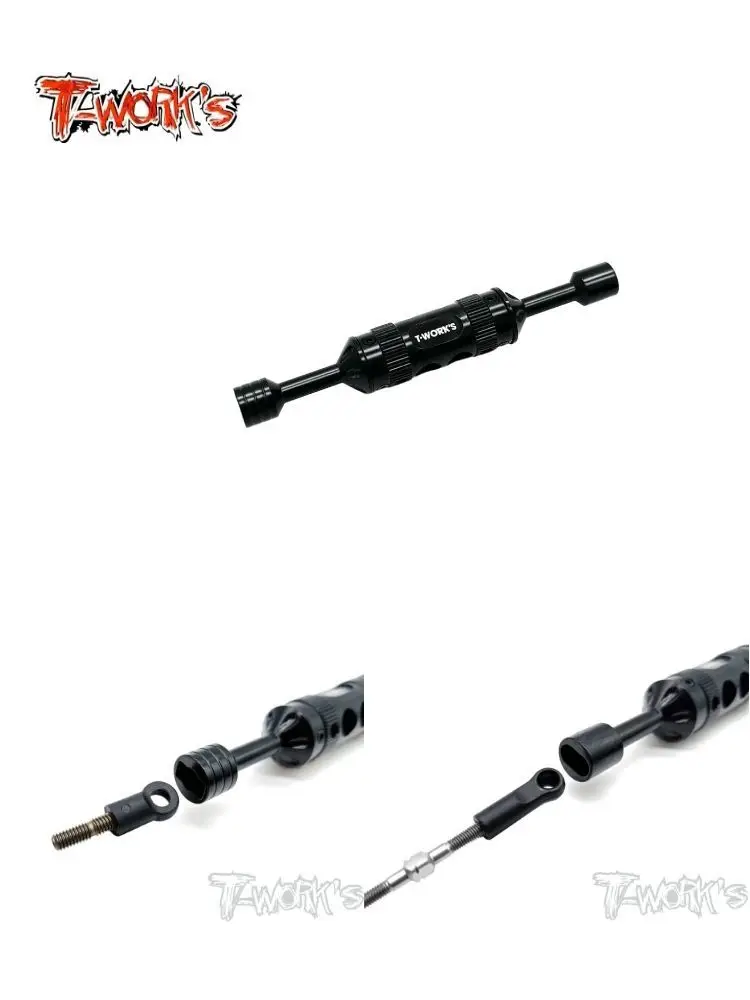 Original T works TT-099-MTC2 Hard Coated 2-Way Turnbuckle Ball-end Mounting Tool ( For Mugen MTC2 ) Rc Tool