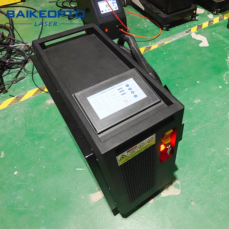 Portable 1200W Fiber Laser Welder BK‑WF1200S Hand‑held Laser Welding Machine For Advertising Letter Metal Weld