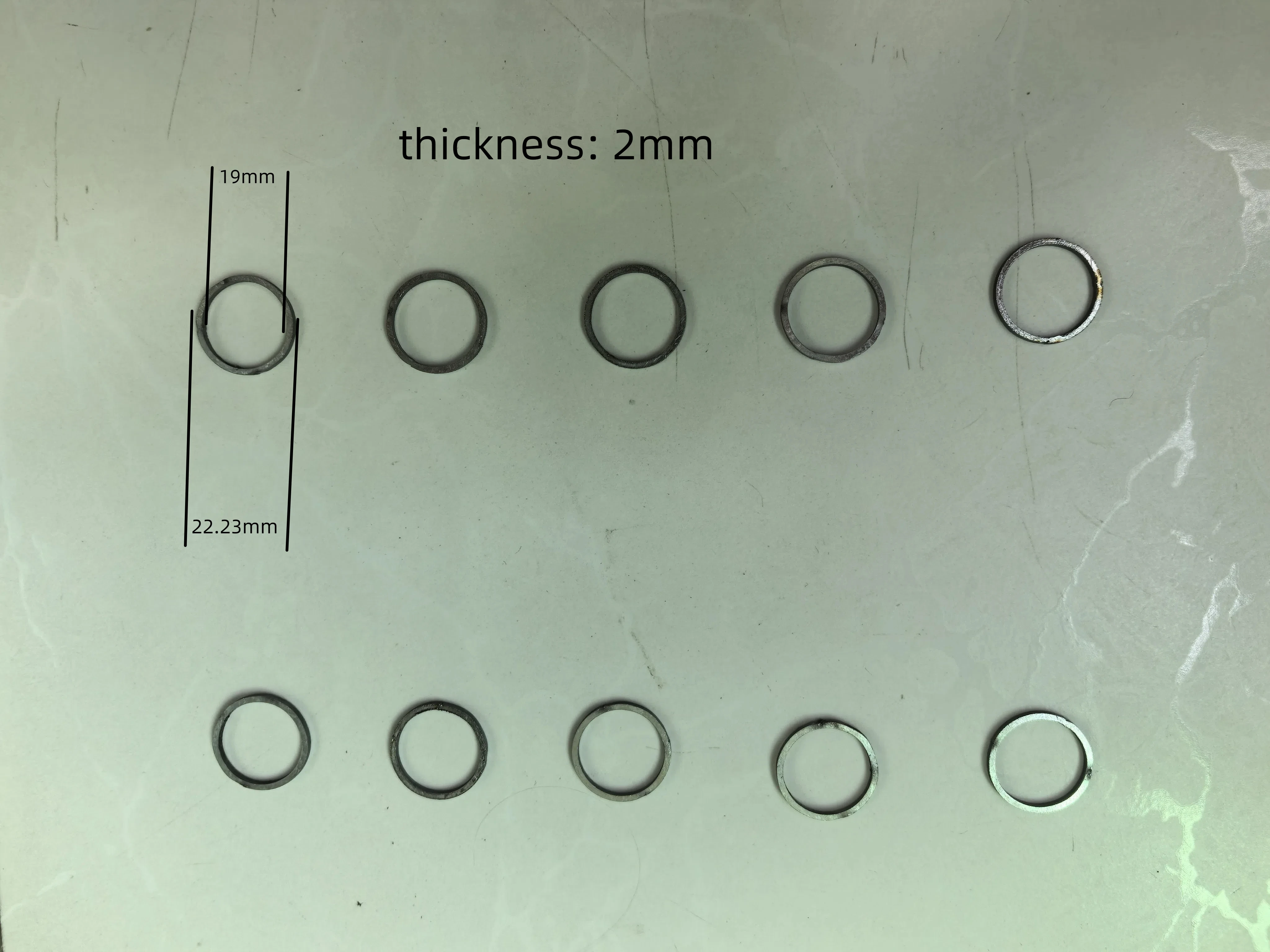 Hilti-muela de diamante para pulir suelos de hormigón, disco de 5 y 6 pulgadas, 125mm, 150mm, 22,23mm, agujero de eje