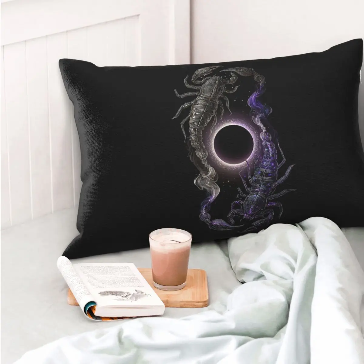 Scorpio Zodiac Rectangle Pillowcase Cushion Cover Decor Bedroom Bed Home Comfort Throw Pillow