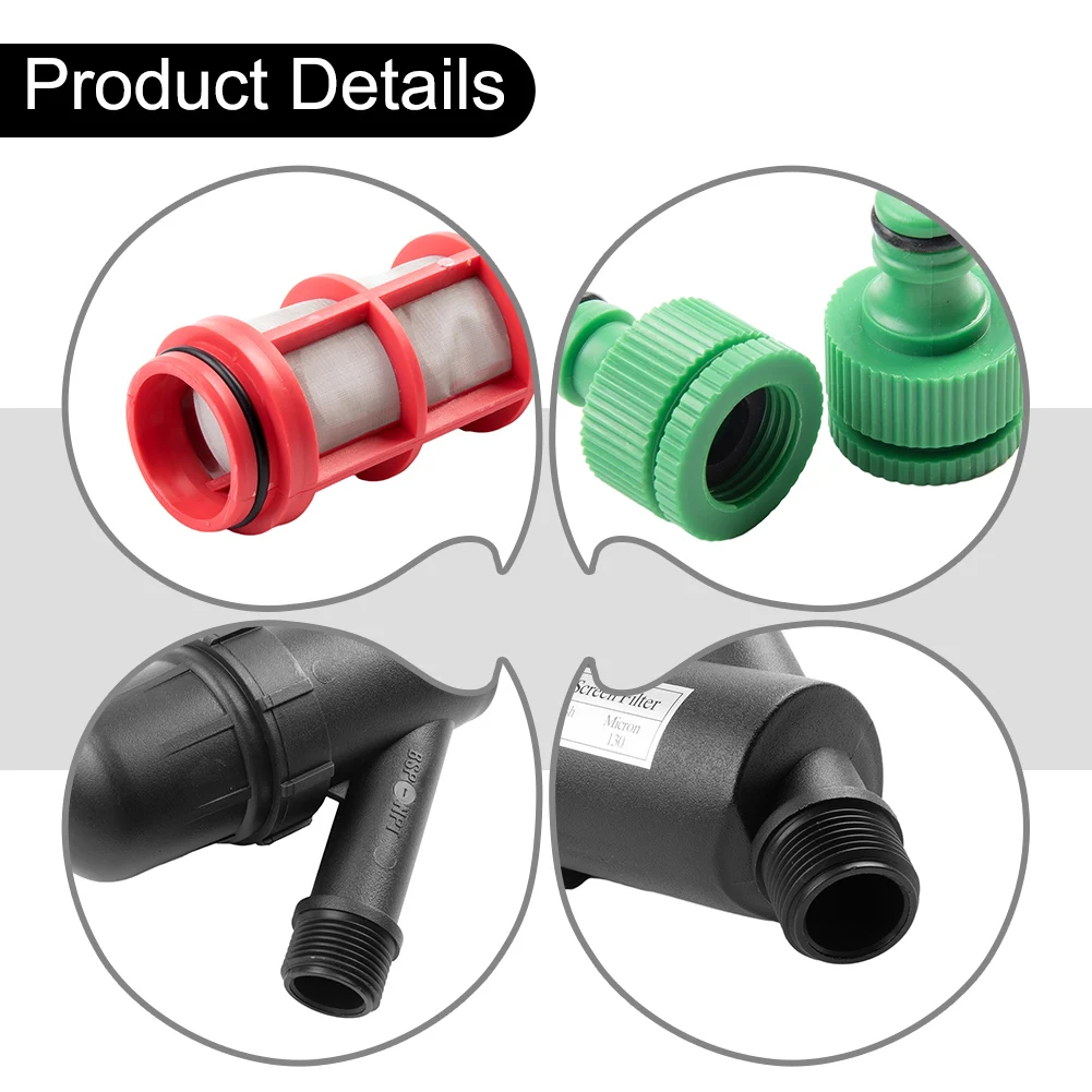 For Garden Garden Irrigation System 100 Mesh Water Hose Drip Irrigation Irrigation Filter Stainless Steel Mesh