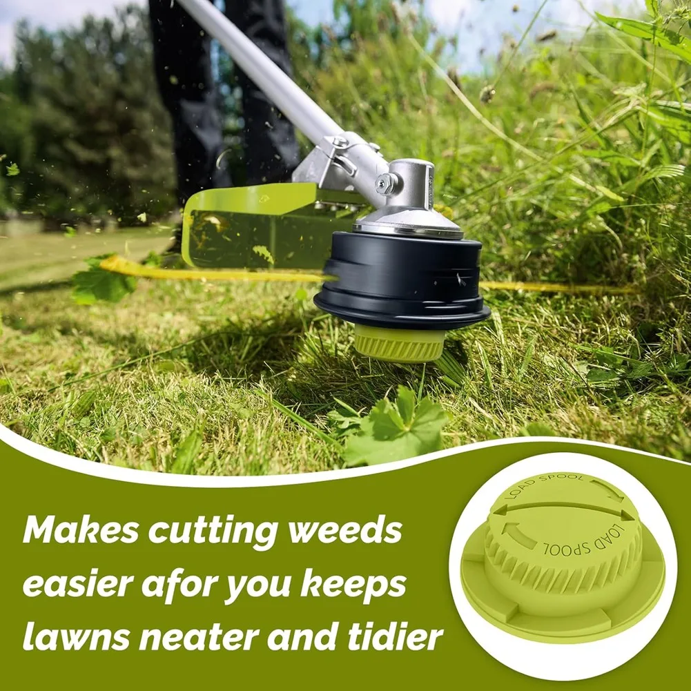 

2 шт. запасные части, безрукая ручка для катушки Ryobi/Homelite, легкая триммерная головка, сменная ручка, аксессуары для риммера