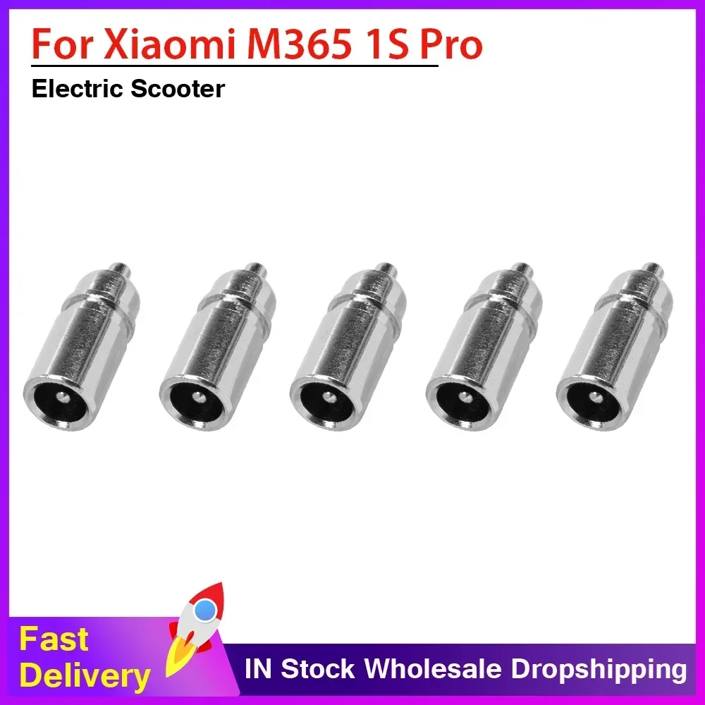 DC022E Round Male Power Plug for Xiaomi M365 Pro 1s Electric Scooter Li-ion Battery Bicycle Charging Male Parts