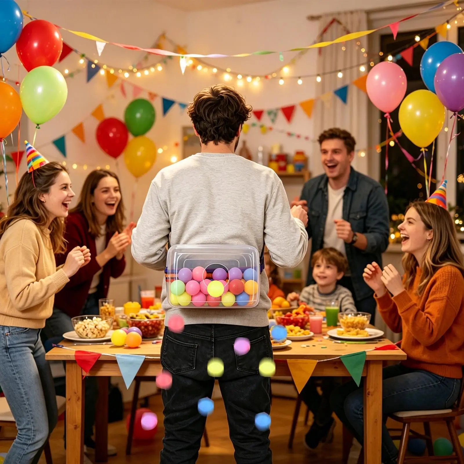 Outdoor Shake Games Team Building Activity Prop Shake Out Balls Game For Home Living Room Camping Backyard Party Family