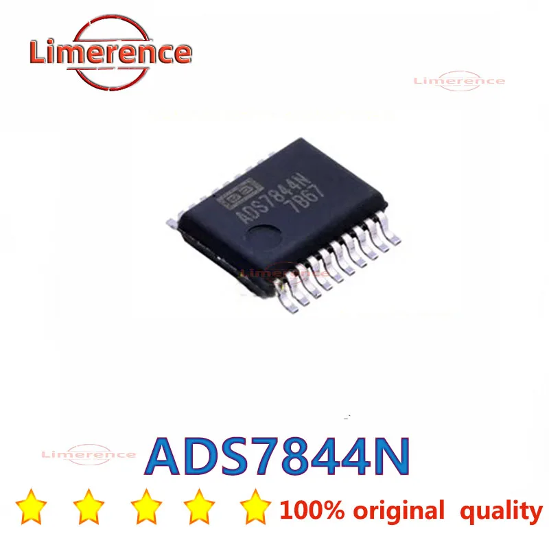 5Pcs/Lot New Original  Ads7844n Ads7844 Analog-to-Digital Converter Chip SSOP-20 ADS7844N