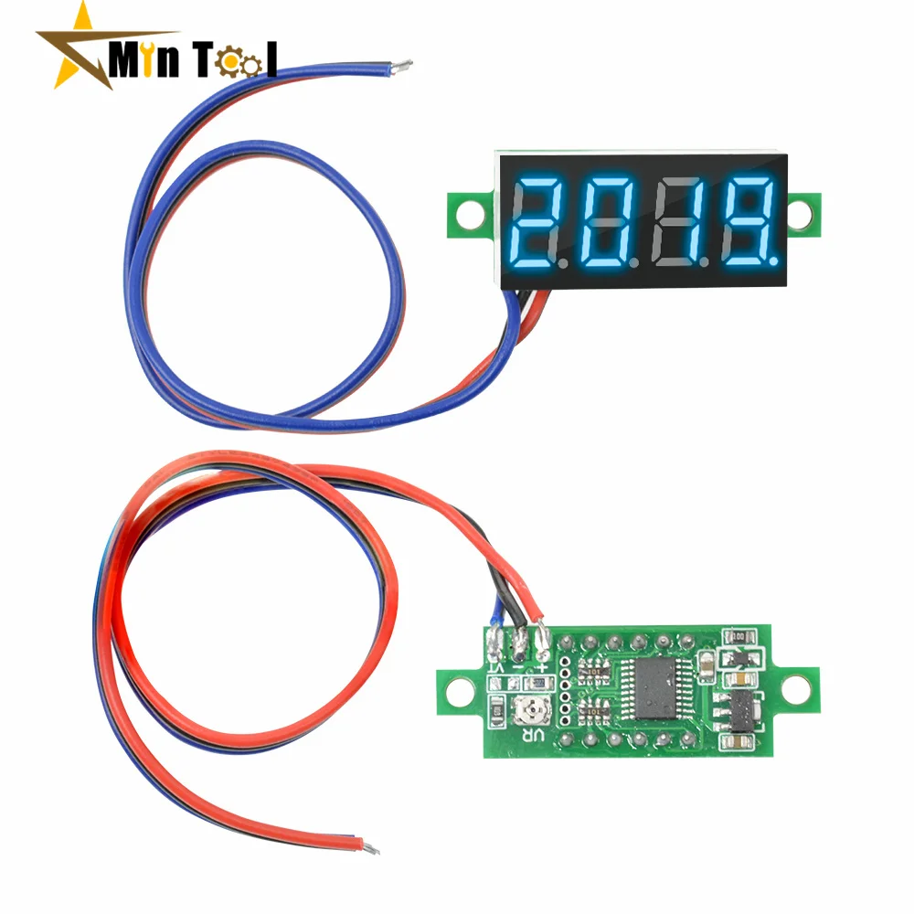 0-100 0.0,36 "ini ini igital ololtmeter 4 igigit eter eter ololtage eter meter lecanel leclectric ololtage ester éster auauge ire ire para leclectrician ool ool