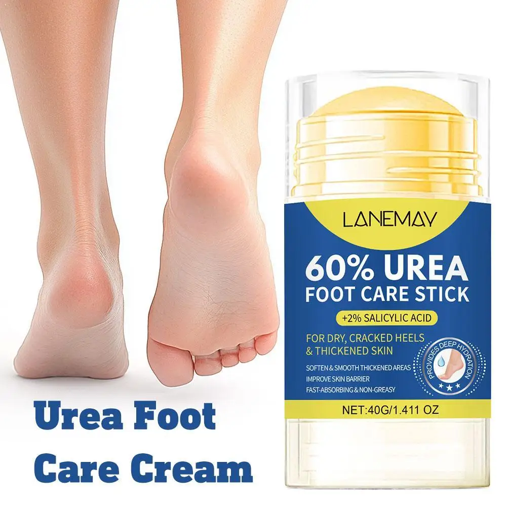 

Крем-стик для ног LANEMAY с мочевиной для смягчения огрубевшей кожи, отшелушивающий бальзам для ног, ультраувлажняющий крем для восстановления потрескавшихся пяток