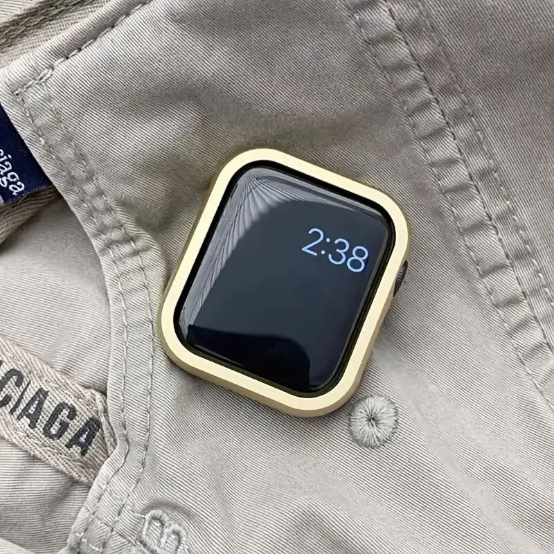 Metallgehäuse für Apple Watch Ultra 2 Serie 9 8 7 41 mm 45 mm Aluminiumlegierung Bumper Cases für iWatch 6 5 4 SE 40 mm 44 mm Rahmenabdeckung – Detail 3
