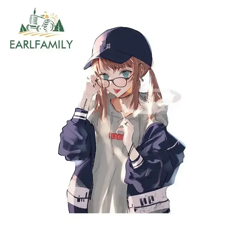

EARLFAMILY 13cm x 8.9cm for Anime Car Accessories Car Stickers and Decals Windshield Refrigerator Air Conditioner Laptop