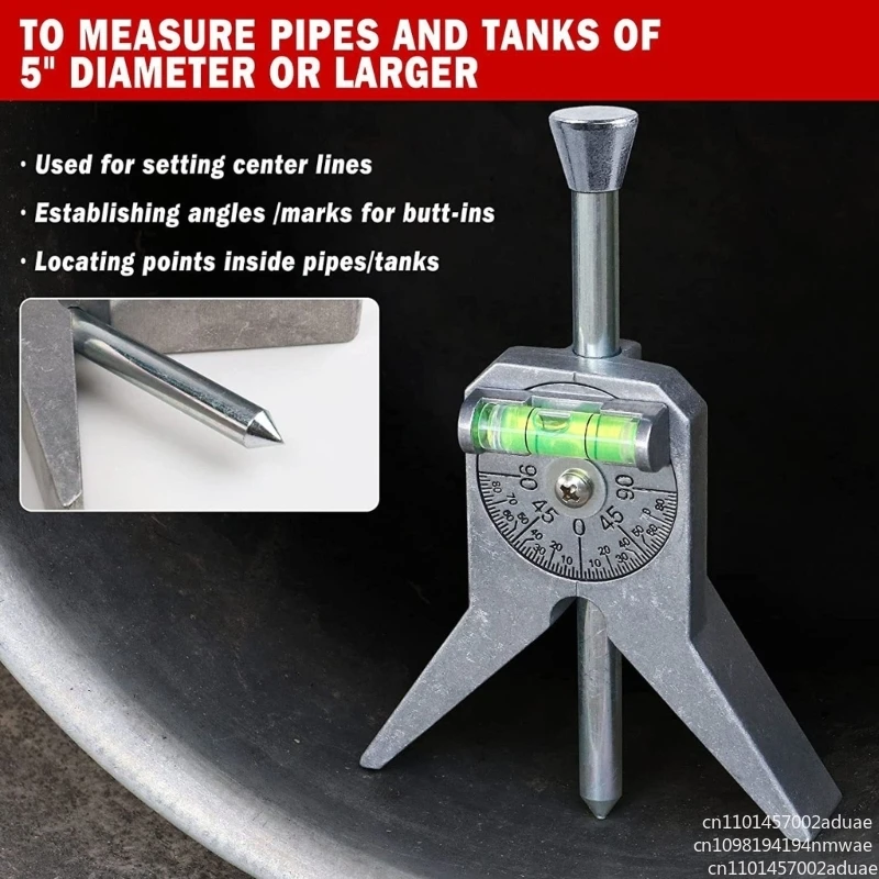 

Детектор центра труб Y-образный центральный детектор труб с регулируемым центральным инструментом шкалы